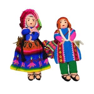 Bundle! Peruvian Andean couple made in Peru (NEW) both for $40✨